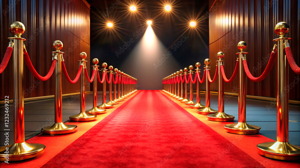 red carpet on a black background red carpet on a black background