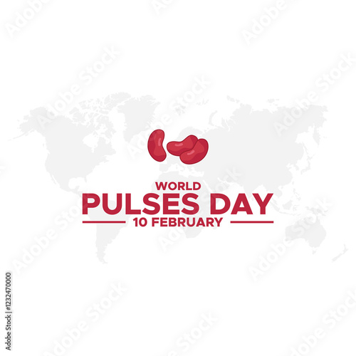 World Pulses Day vector, illustration. World Pulses Day poster design , World Pulses Day Banner Design illustration.