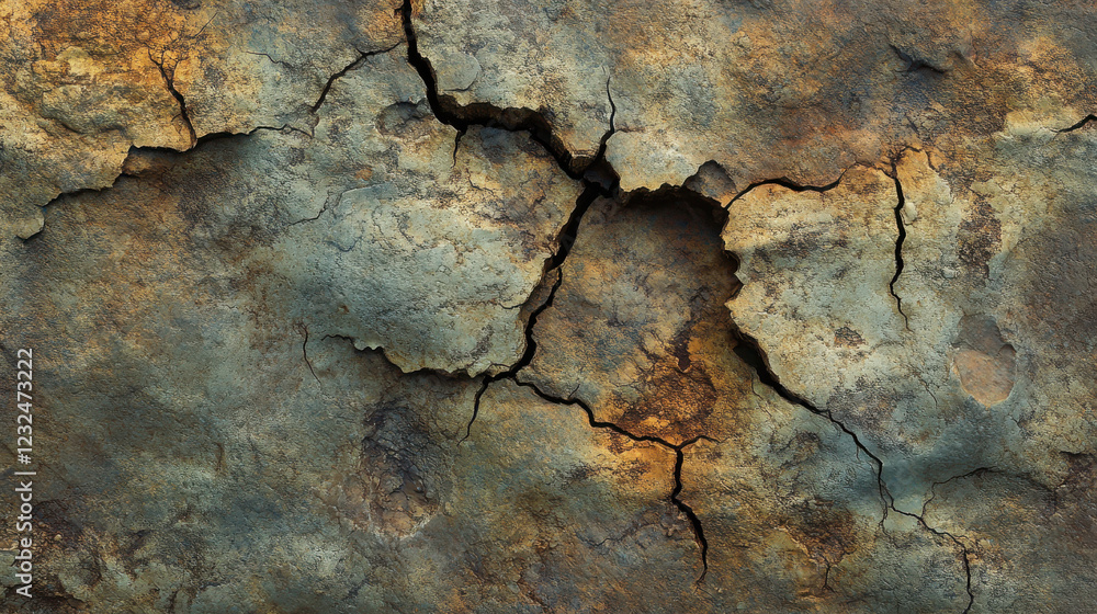 A weathered rock surface with intricate textures, evoking the passage of time and the beauty of natural erosion A weathered rock surface with intricate textures, evoking the passage of time and the beauty of natural erosion