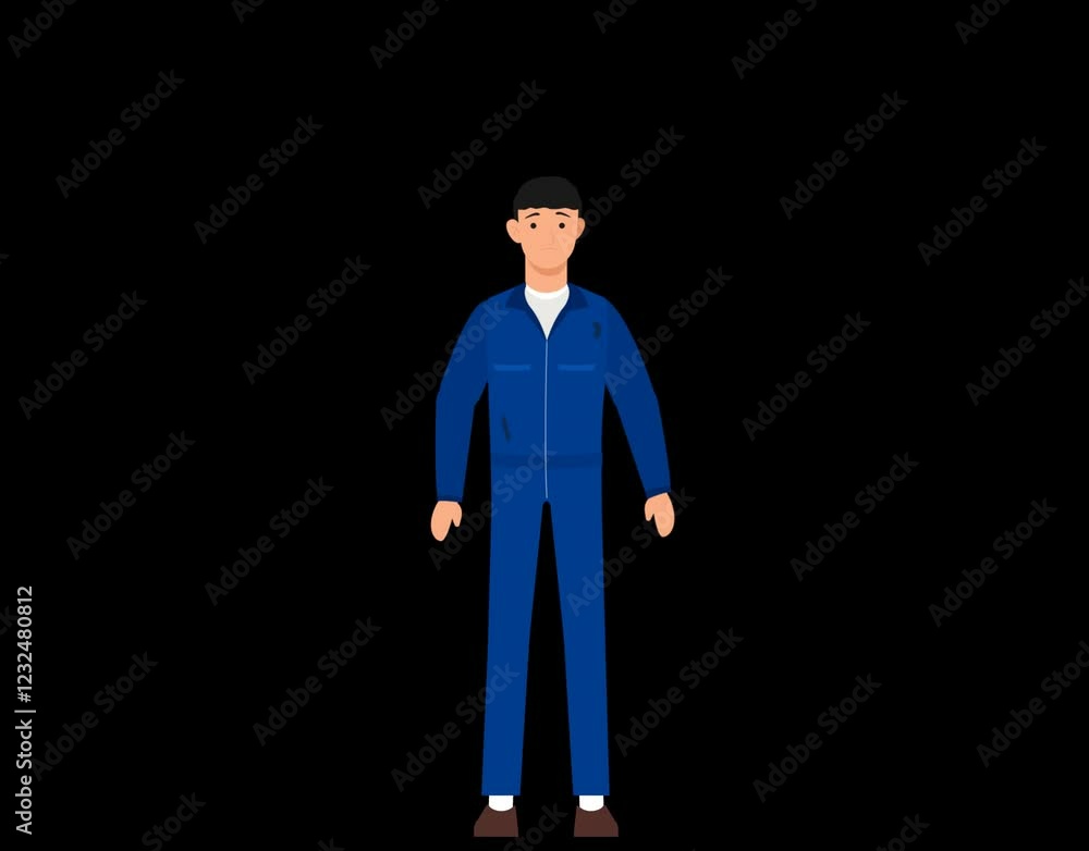 Mechanic Cartoon Animation Mechanic Cartoon Animation