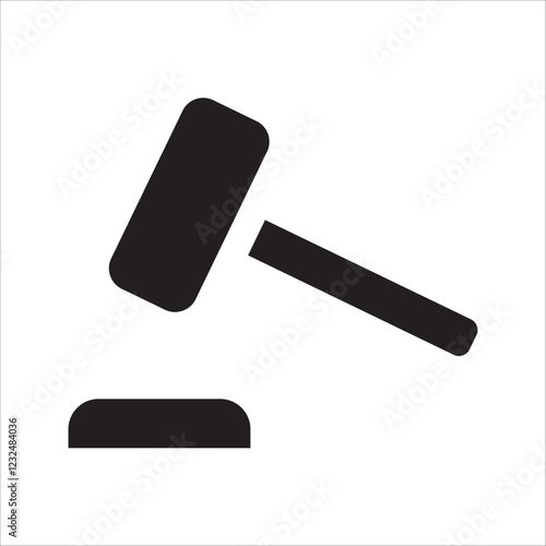 knocker icon on a white background