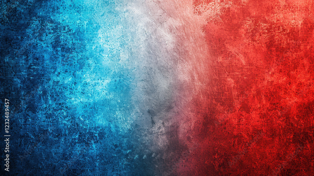 Fototapeta premium red and blue grainy gradient background