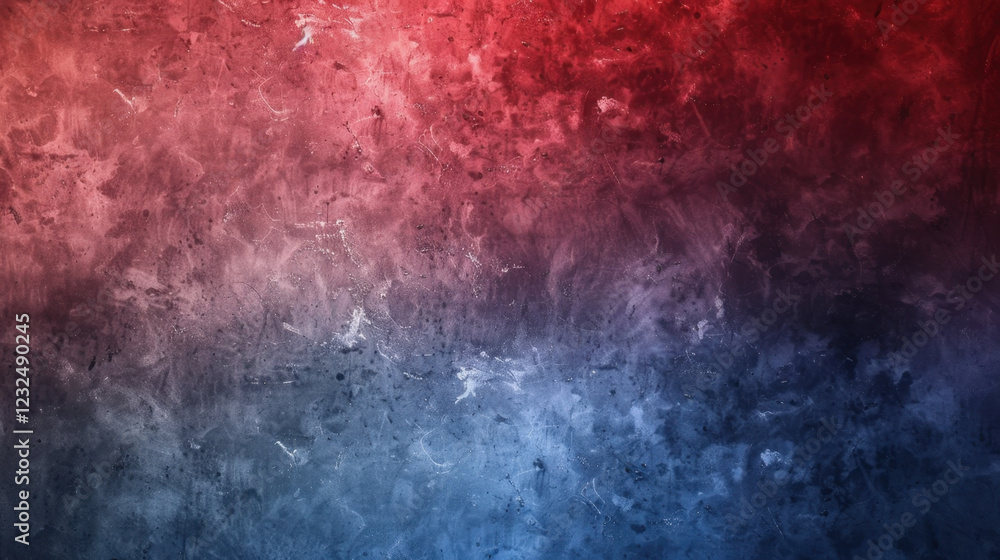 Obraz premium red and blue grainy gradient background