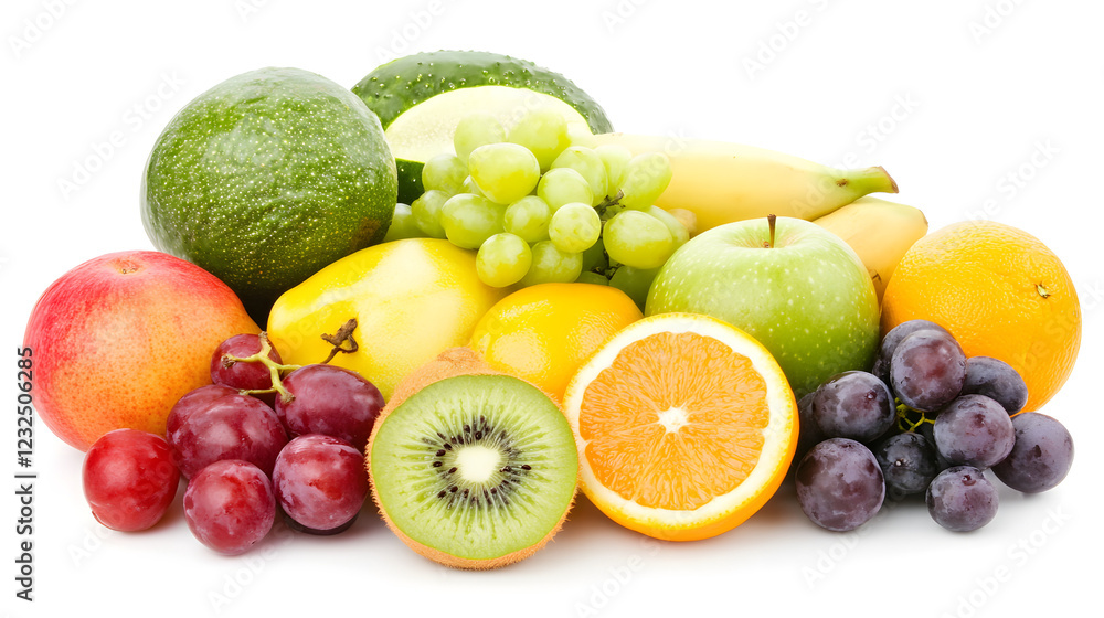 Fresh fruits and vegetables arranged in a vibrant still life, showcasing a colorful and healthy assortment, emphasizing natural beauty, nutrition, and freshness in a visually appealing composition.
Fresh fruits and vegetables arranged in a vibrant still life, showcasing a colorful and healthy assortment, emphasizing natural beauty, nutrition, and freshness in a visually appealing composition.