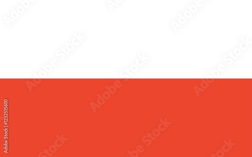 The National flag of Poland. Bicolor Poland flag Free Download The National flag of Poland. Bicolor Poland flag - GFXLoad