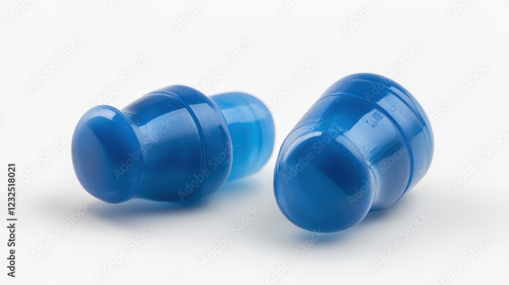 Comfortable Blue Earplugs for Noise Reduction and Sleep Comfortable Blue Earplugs for Noise Reduction and Sleep