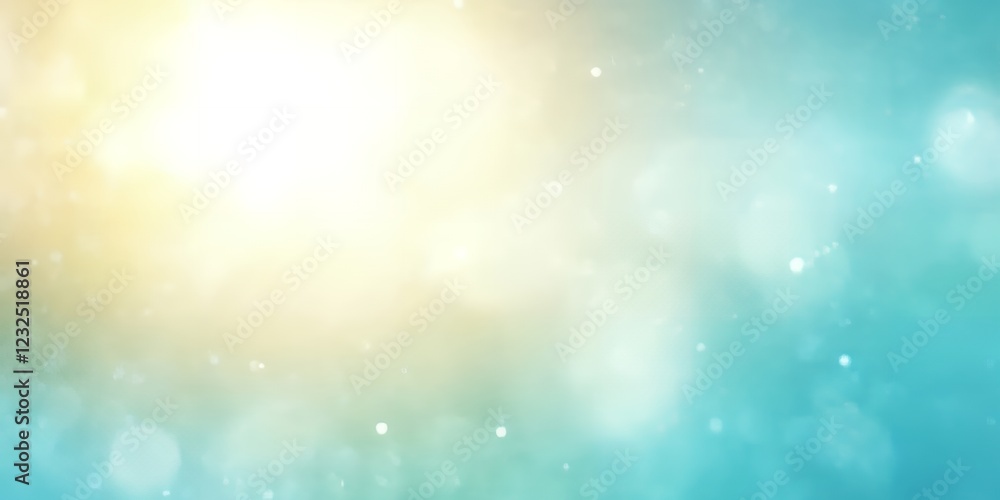 Abstract Pastel Blue and Yellow Bokeh Background Soft Light Summer Vibe Abstract Pastel Blue and Yellow Bokeh Background Soft Light Summer Vibe