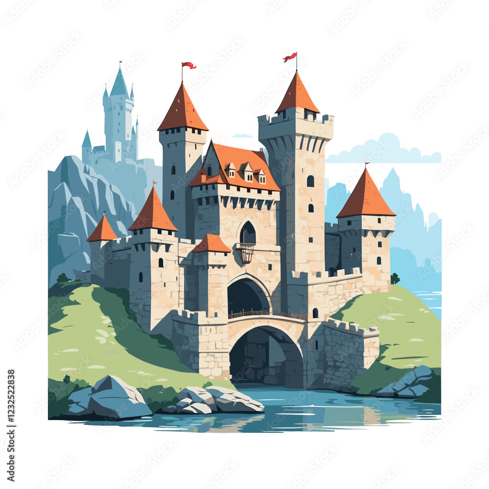 Architecture concept vector illustration Architecture concept vector illustration