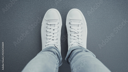 White Sneakers and Jeans: A...