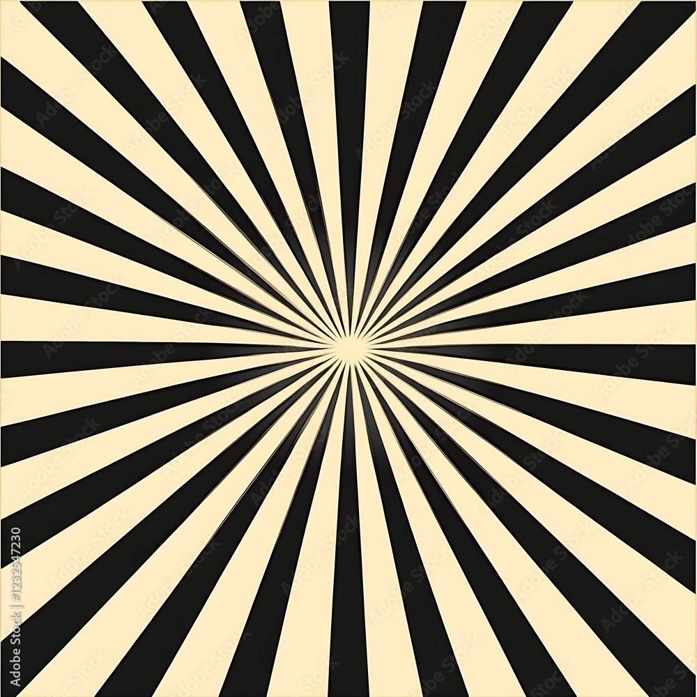 Obraz premium Abstract radial striped background
