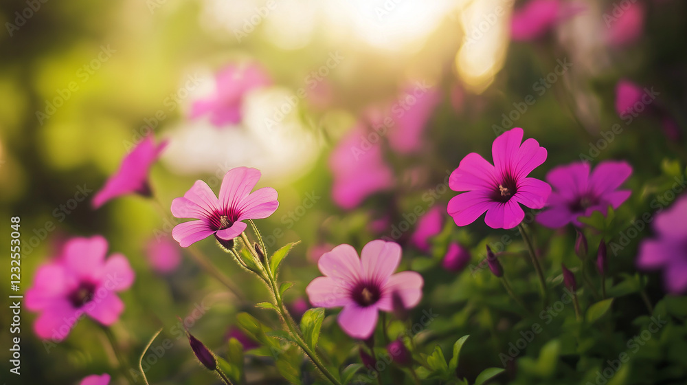 Fototapeta premium flowers in the garden