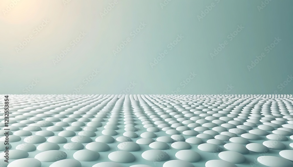 Abstract background of many light green ovals Abstract background of many light green ovals