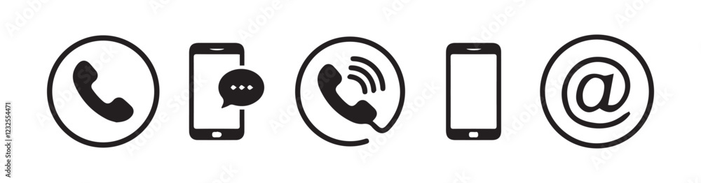 Phone call icon set, Telephone call sign, web icon, Contact us. Ringing phone simple icon set. Stock - Vector illustration eps 10 Phone call icon set, Telephone call sign, web icon, Contact us. Ringing phone simple icon set. Stock - Vector illustration eps 10