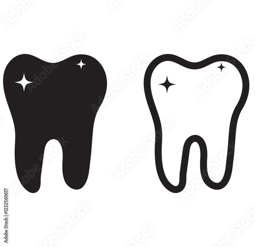 Print Tooth icon. Dental clinic logo. Human teeth vector illustration. Blue dentistry logotype. Oral hygiene concept. Dentist sign. Molar tooth enamel symbol.  1176
