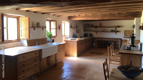 A Timeless Kitchen Design with a Focus on Space and Simplicity photo