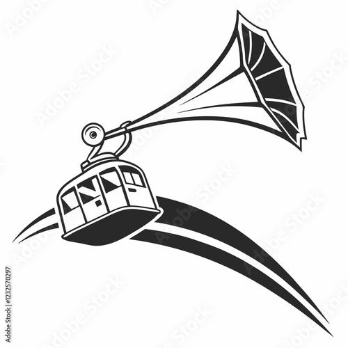 dropline vector silhouette black design white background