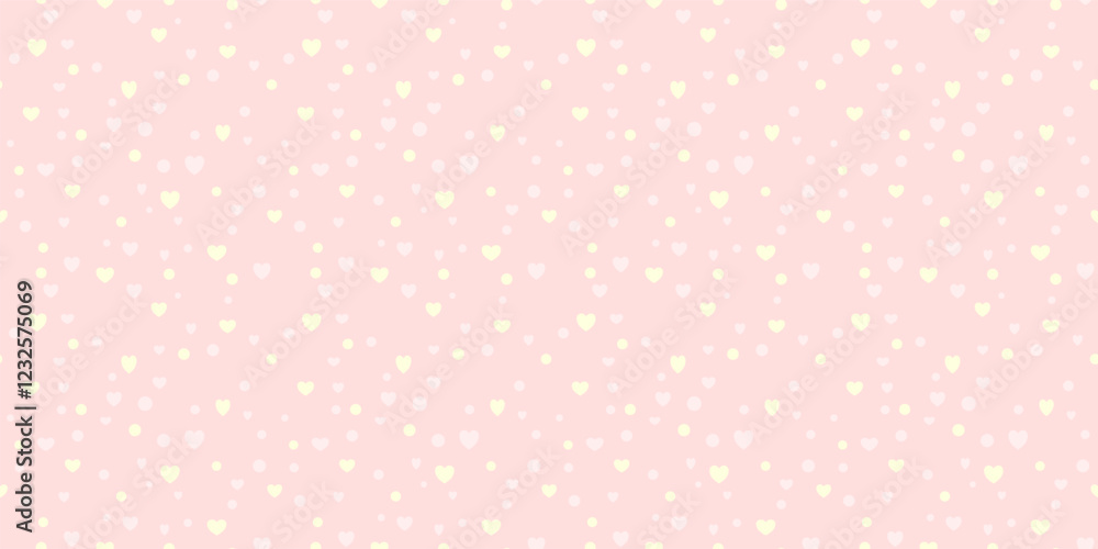White Heart Seamless Pattern on pink Background. Love romantic theme. Pattern hearts with Love for Valentine's Day. Valentines day background. Vector abstract texture with small hearts White Heart Seamless Pattern on pink Background. Love romantic theme. Pattern hearts with Love for Valentine's Day. Valentines day background. Vector abstract texture with small hearts