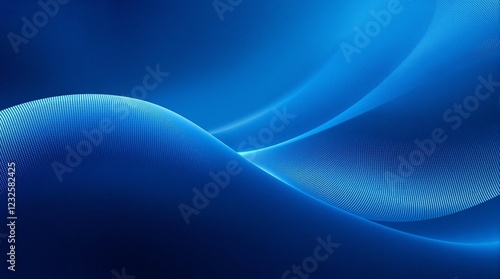 a background featuring a wavy blue pattern that produces a calming and dynamic visual effect