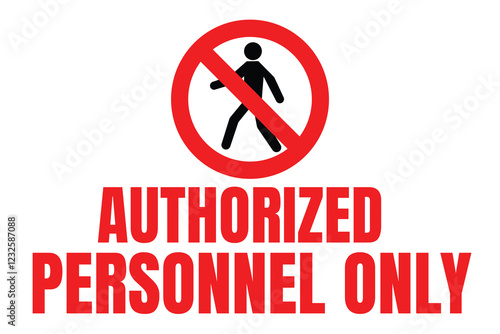 The "Authorized Personnel Only" sign is a crucial safety and security feature designed to clearly communicate restricted access to specific areas within a facility.