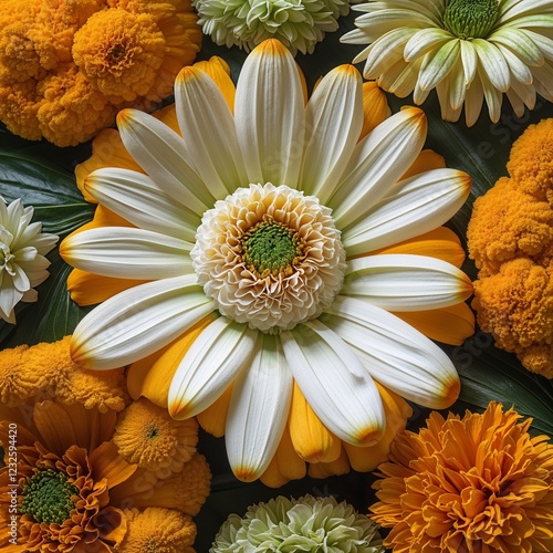 bouquet of chrysanthemums
