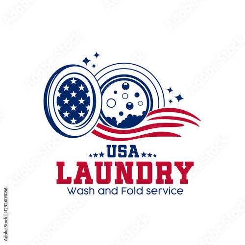 Laundry Logo Design - Wash and Fold Services
