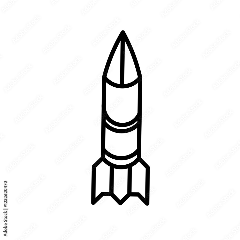 rocket in space rocket in space