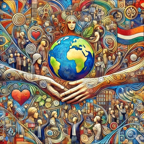 Generate an image without text and numbers and logos in the pict