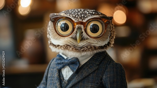 Night Shift Owl Grocery Store Cozy Aisles Playful Angle Stocking Shelves