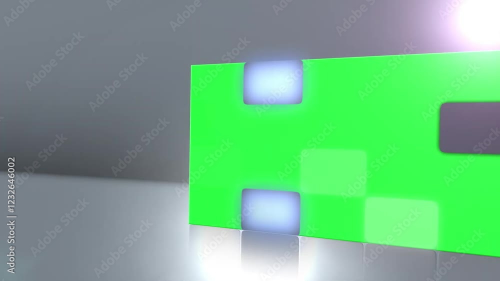 Virtual News Studio Set Green Screen 112 Virtual News Studio Set Green Screen 112