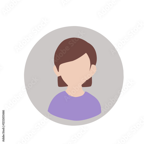 People faces vector illustration