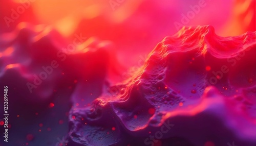 red paint background