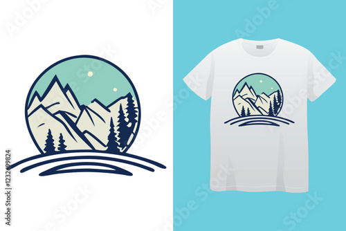 snow winter sports t shirt design. Set of Winter sport athlete silhouettes. Ski jumping, downhill, slalom, skiing emblems. Print design for t-shirt. Sport club emblems.