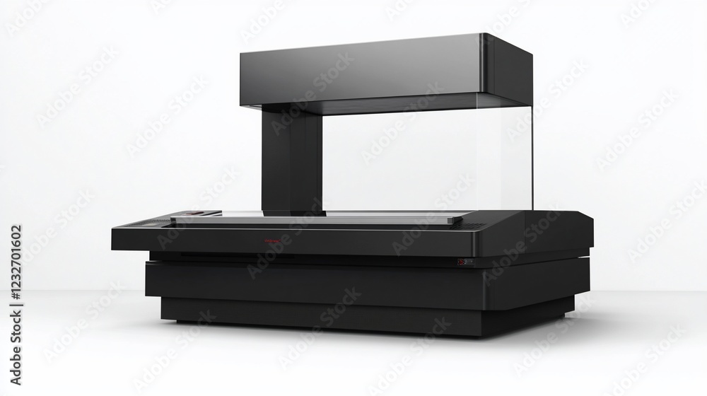 Studio Book Scanner Digitizing Documents White Background Studio Book Scanner Digitizing Documents White Background