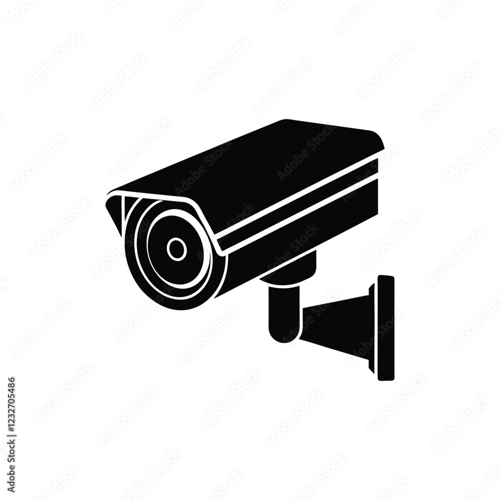 security camera isolated on white background security camera isolated on white background