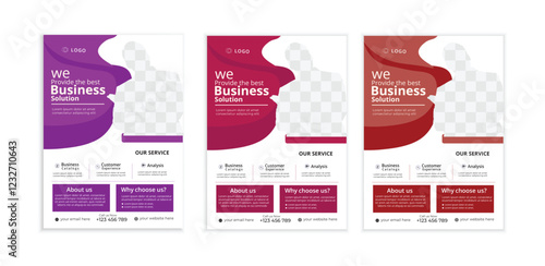 Modern Unique Business Flyer Design  