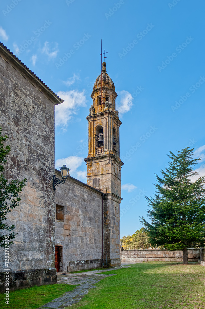 Santa Comba de Carnota Church. The Church of Santa Comba de Carnota was founded in 1755 in the classicist baroque style