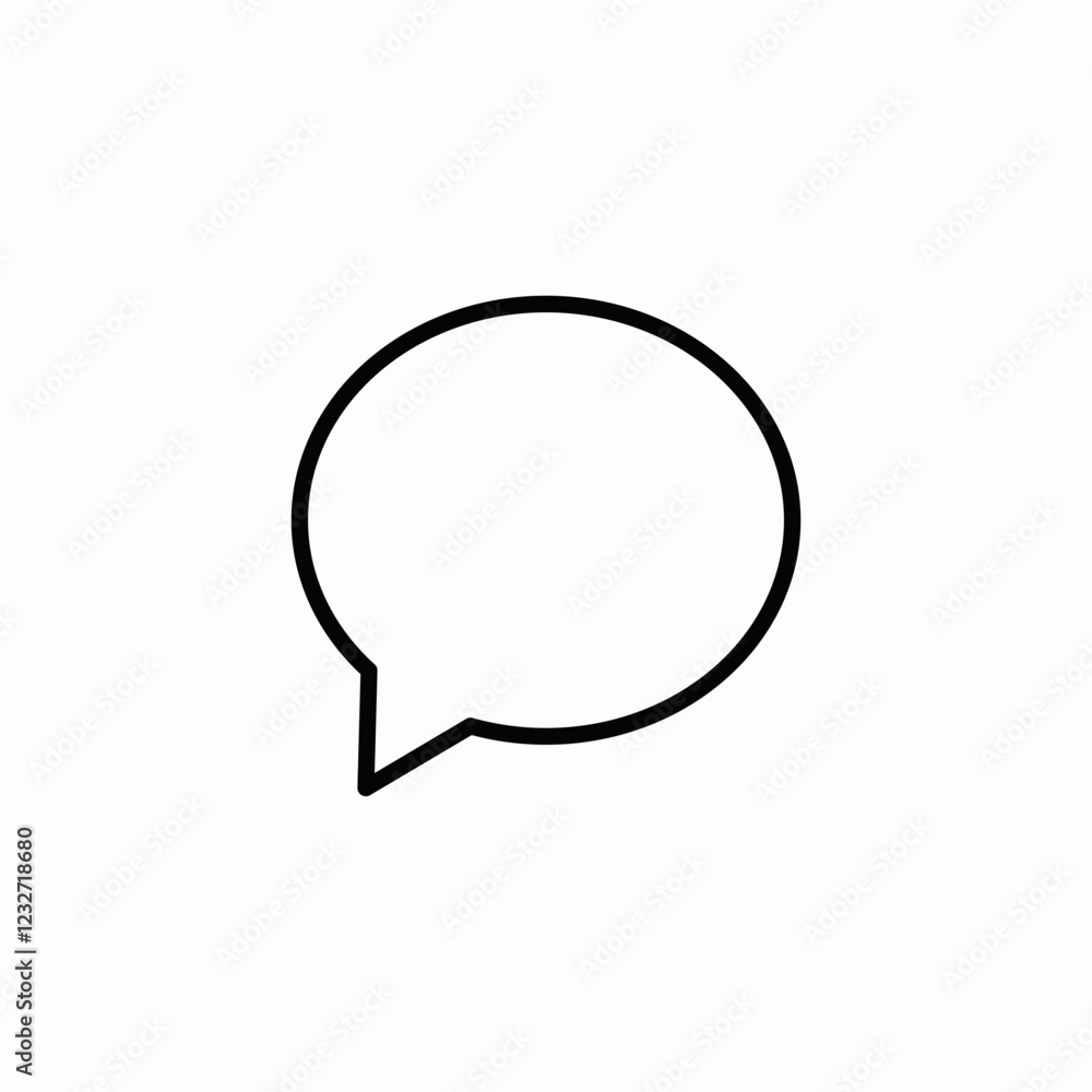 chat message icon sign vector chat message icon sign vector