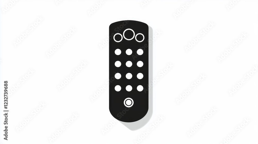 Modern remote control icon flat and linear. Thin line black and white remote control vector isolated on white background. remote control trendy illustration Modern remote control icon flat and linear. Thin line black and white remote control vector isolated on white background. remote control trendy illustration