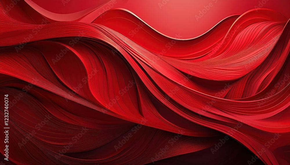 Vibrant Abstract Red Wallpaper A Captivating Composition of Geometric Shapes and Bold Colors, Perfect for Modern Interiors as a Background or Feature Image. Vibrant Abstract Red Wallpaper A Captivating Composition of Geometric Shapes and Bold Colors, Perfect for Modern Interiors as a Background or Feature Image.