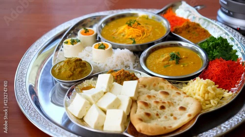 Delicious Indian Thali: A Culinary Delight