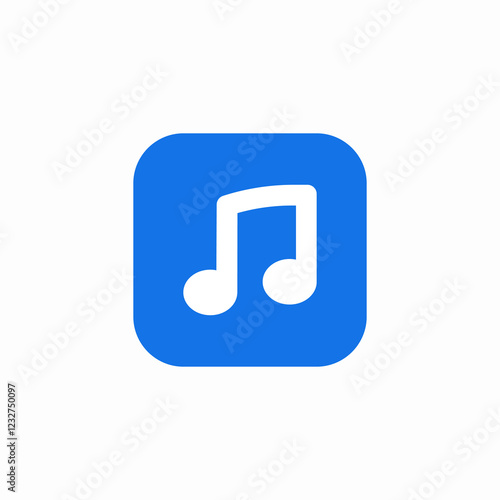audio note icon sign vector