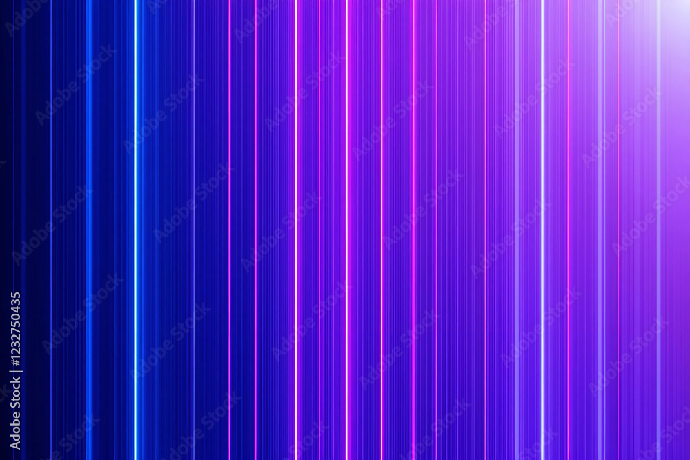 Fototapeta premium Futuristic Neon Light Streaks. Vibrant Glow Background