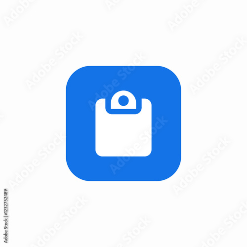 offce base page icon sign vector