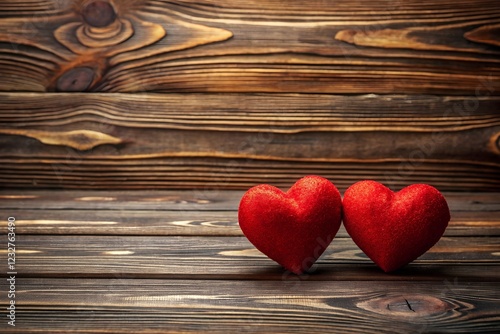 Red gift box with red ribbons, isolated on a white background, offering a clean and festive presentation for special occasions.
