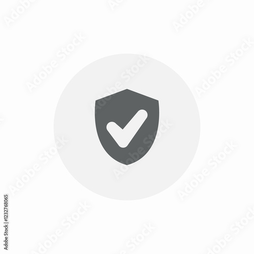 encryption completed icon sign vector