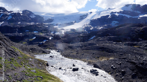 landscape in the mountains