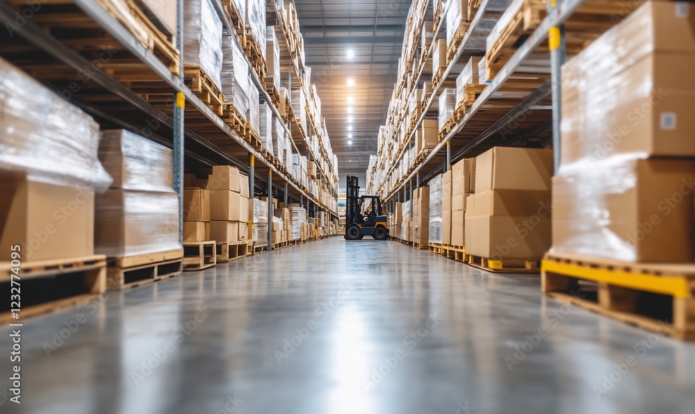 Warehouse forklift aisle inventory storage Warehouse forklift aisle inventory storage