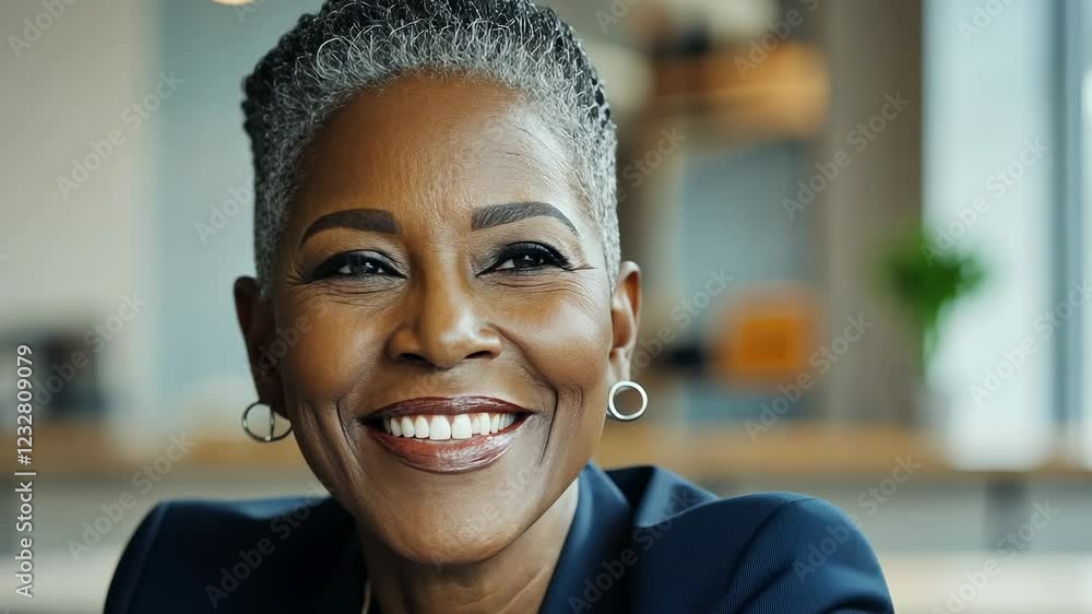 Portrait of a Confident and Successful African American Businesswoman Portrait of a Confident and Successful African American Businesswoman