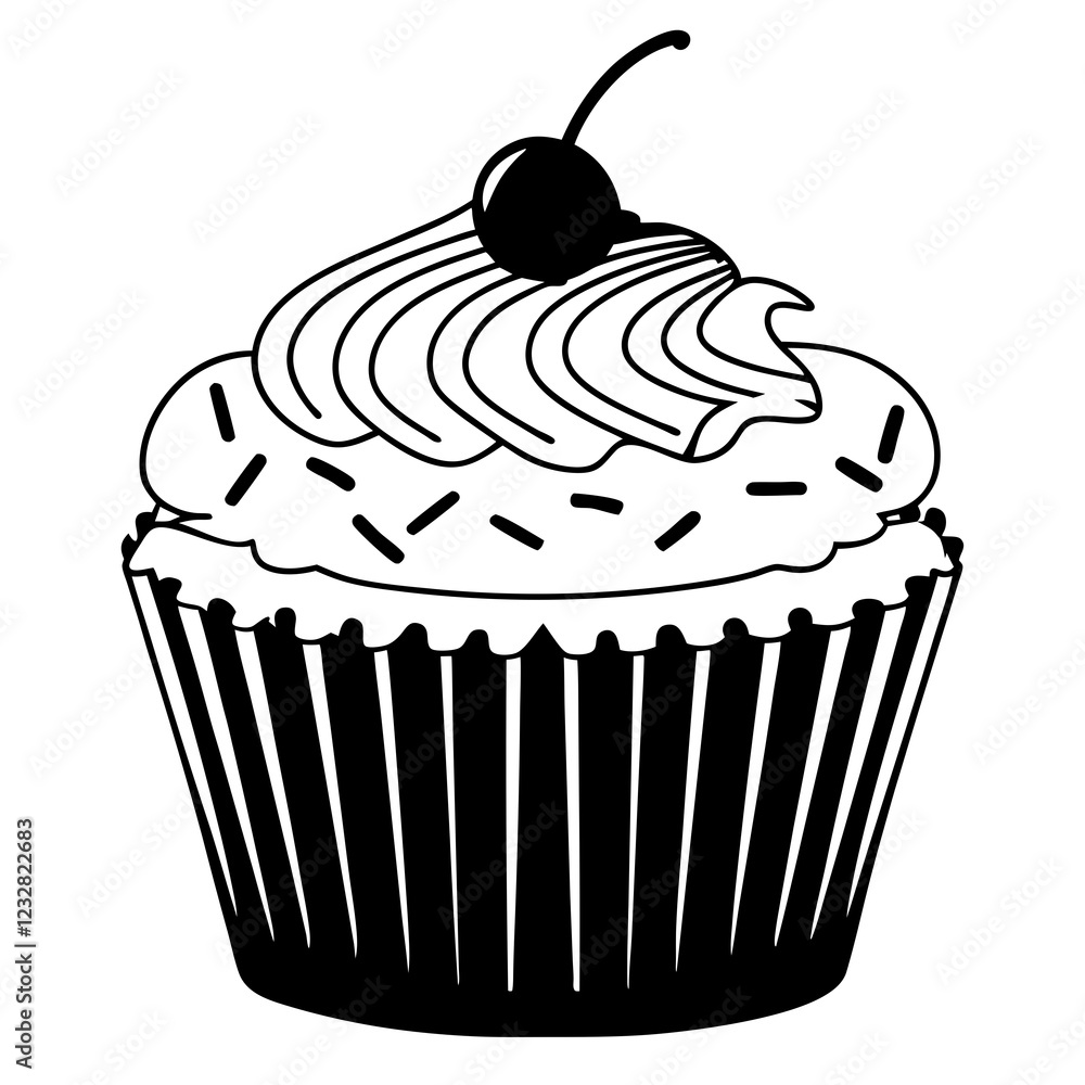 cupcake illustration cupcake illustration