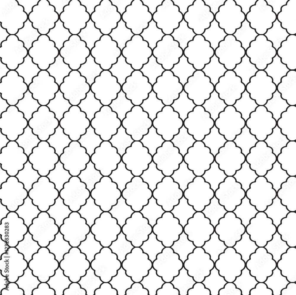 Black and white tileable pattern. Grunge worn damask pattern design. Distressed fabric texture. Overlay texture design. Vector illustration. Eps10. Black and white tileable pattern. Grunge worn damask pattern design. Distressed fabric texture. Overlay texture design. Vector illustration. Eps10.